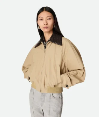 Blouson i bomullstwill