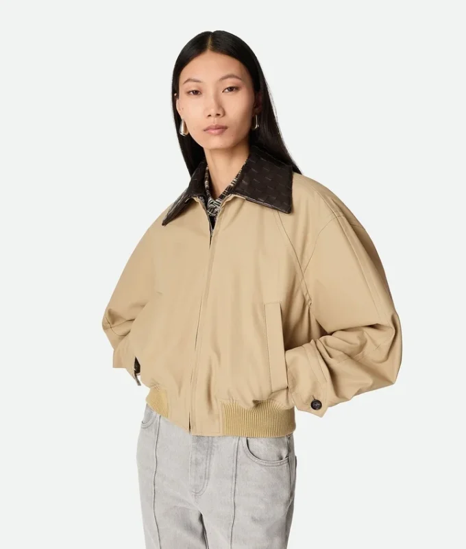 Blouson i bomullstwill Blouson i bomullstwill