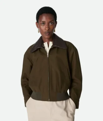 Blouson i bomullstwill