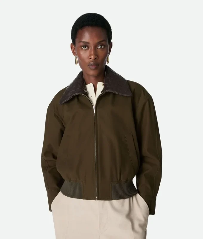 Blouson i bomullstwill Blouson i bomullstwill
