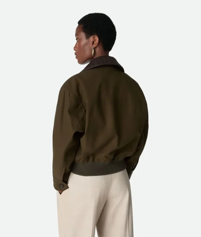 Blouson i bomullstwill Blouson i bomullstwill