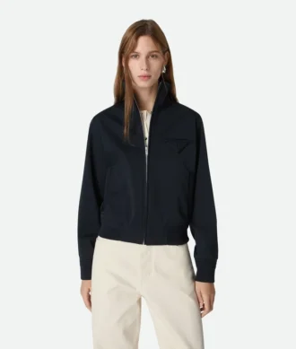 Blouson i bondad teknisk ull