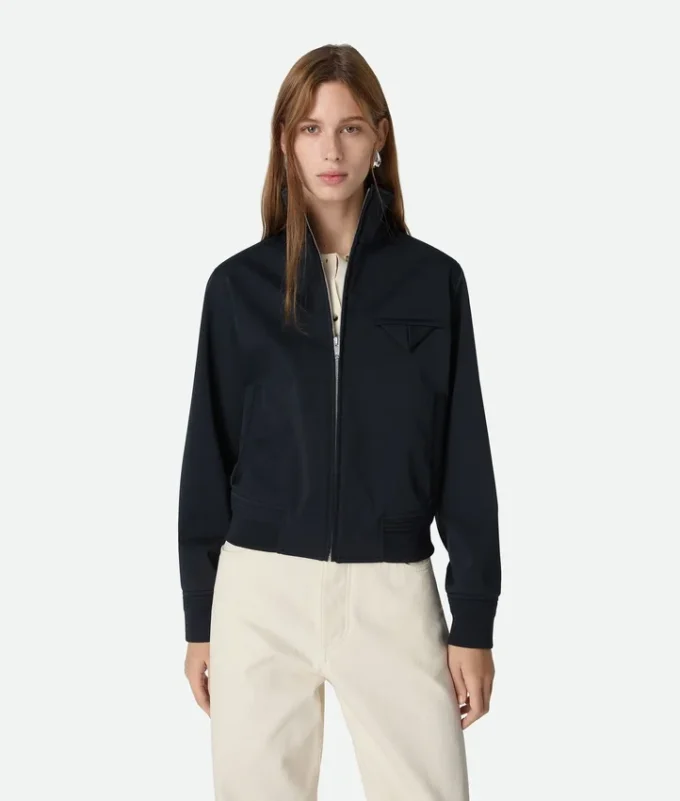 Blouson i bondad teknisk ull Blouson i bondad teknisk ull