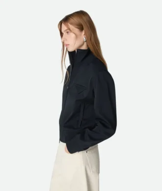 Blouson i bondad teknisk ull
