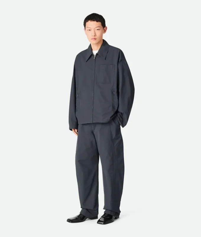 Blouson i hartsbehandlad bomull Blouson i hartsbehandlad bomull