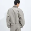 Blouson i melerad ull Blouson i melerad ull