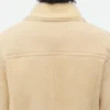 Blouson i merinoull och fårskinn Blouson i merinoull och fårskinn