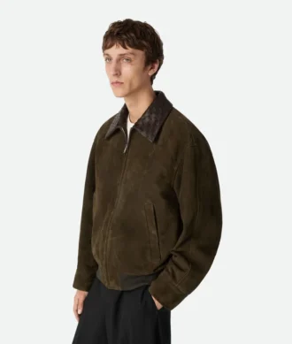 Blouson i mocka