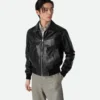 Blouson i nappaläder Blouson i nappaläder