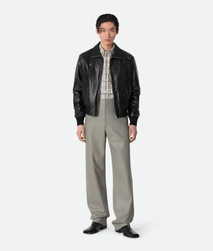 Blouson i nappaläder Blouson i nappaläder