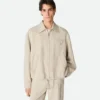 Blouson i viskos och siden Blouson i viskos och siden