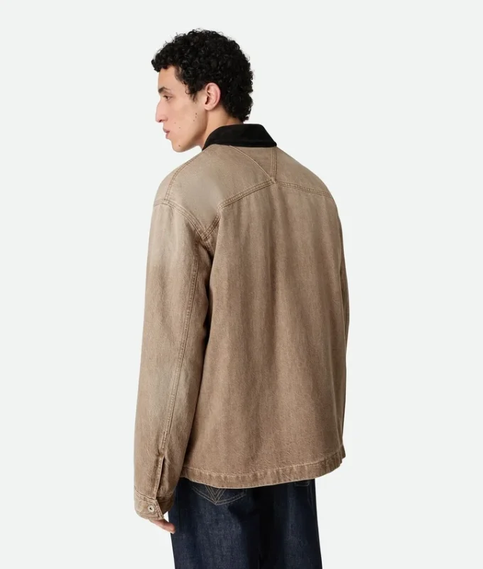 Brun denimjackor Brun denimjackor