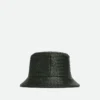 Bucket hat i Intrecciato-läder Bucket hat i Intrecciato-läder