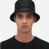 Bucket hat i Intrecciato-läder Bucket hat i Intrecciato-läder