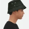 Bucket hat i Intrecciato-läder Bucket hat i Intrecciato-läder