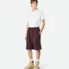 Cargoshorts i hartsbehandlad bomull Cargoshorts i hartsbehandlad bomull