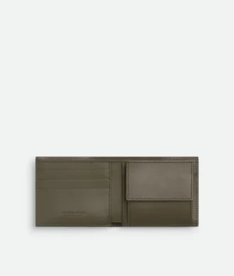 Cassette-plånbok med två fack och myntficka