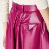 Culotte i glansigt läder Culotte i glansigt läder