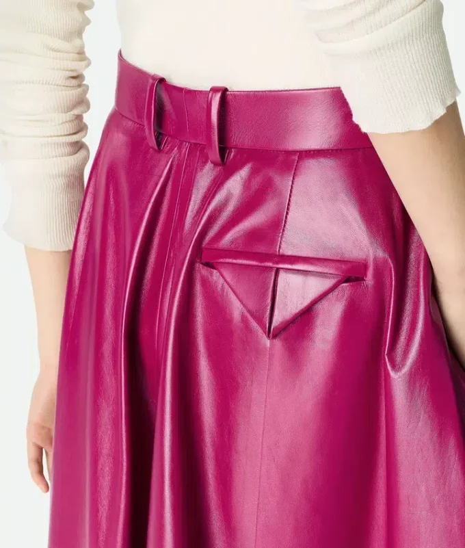 Culotte i glansigt läder Culotte i glansigt läder