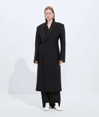 Delbar kappa i ull och mohair