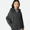 Dubbelvänd blouson i ull Dubbelvänd blouson i ull