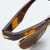 Duo Angle Cat Eye-solglasögon Duo Angle Cat Eye-solglasögon