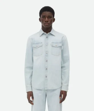Extra blekt denimskjorta