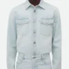 Extra blekt denimskjorta Extra blekt denimskjorta