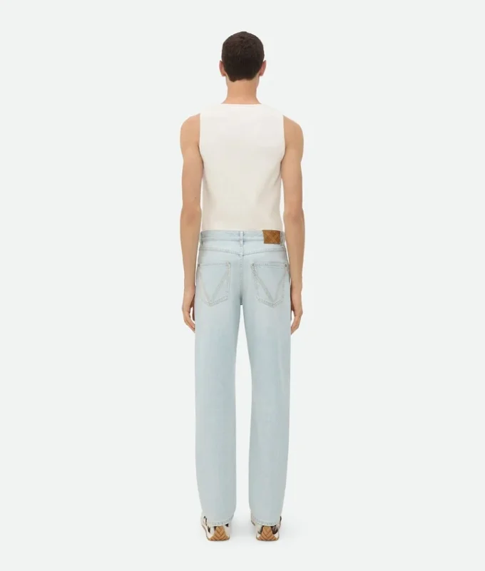 Extra blekta raka jeans Extra blekta raka jeans