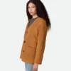 Filtad merino-shearlingkapp Filtad merino-shearlingkapp