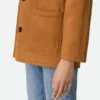 Filtad merino-shearlingkapp Filtad merino-shearlingkapp