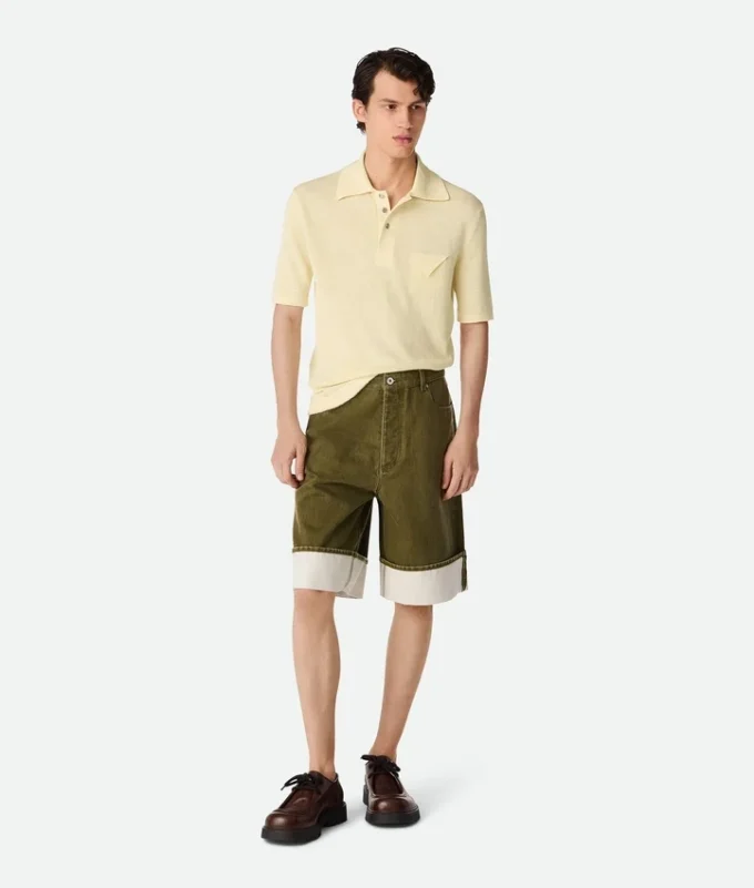 Färgade jeansshorts Färgade jeansshorts