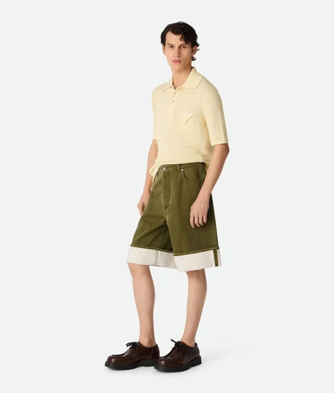 Färgade jeansshorts Färgade jeansshorts