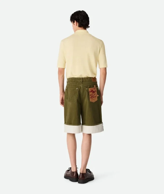 Färgade jeansshorts Färgade jeansshorts
