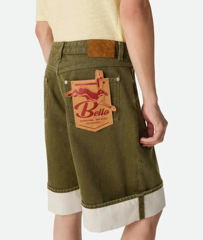 Färgade jeansshorts Färgade jeansshorts