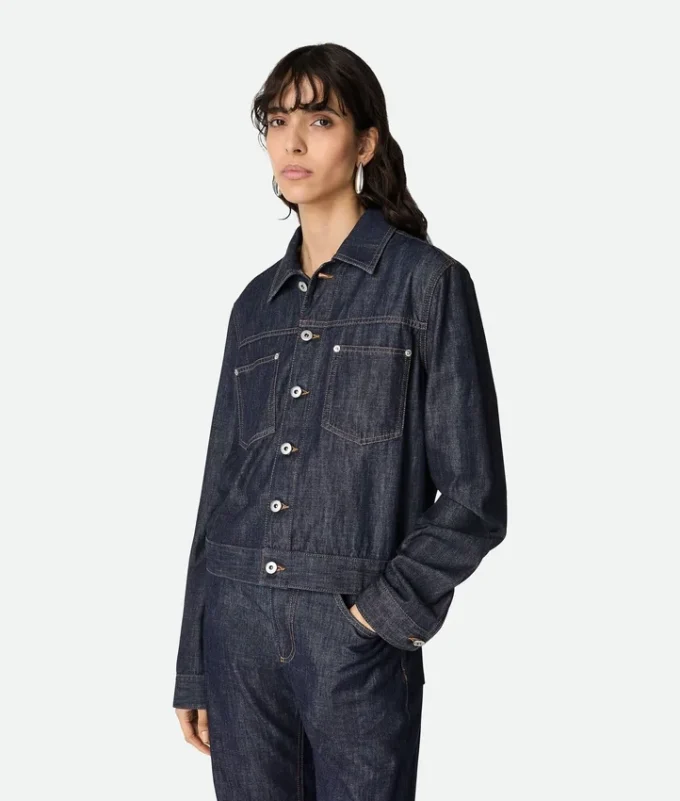 Indigo-jeansjacka Indigo-jeansjacka