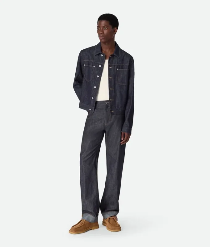 Indigo-jeansjacka Indigo-jeansjacka