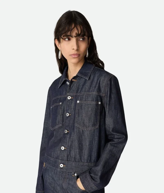 Indigo-jeansjacka Indigo-jeansjacka