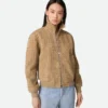 Intrecciato-blouson i mocka Intrecciato-blouson i mocka