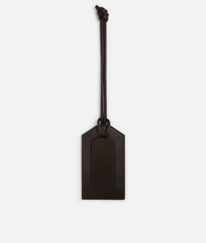 Intrecciato-etikettficka med rem Intrecciato-etikettficka med rem