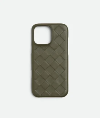 Intrecciato-fodral för iPhone 16 Pro Max