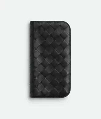 Intrecciato-fodral för iPhone 16 Pro Max