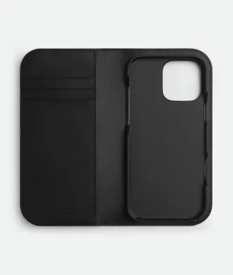 Intrecciato-fodral för iPhone 16 Pro Max
