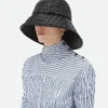 Intrecciato-hatt i läder Intrecciato-hatt i läder