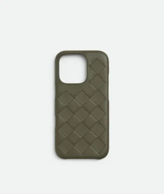 Intrecciato iPhone 16 Pro-fodral