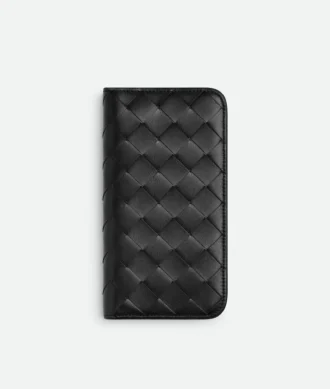 Intrecciato iPhone 16 Pro Foglio-fodral