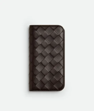Intrecciato iPhone 16 Pro Foglio-fodral