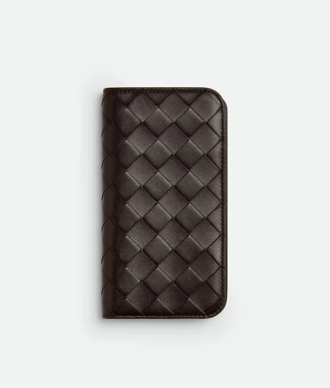 Intrecciato iPhone 16 Pro Foglio-fodral