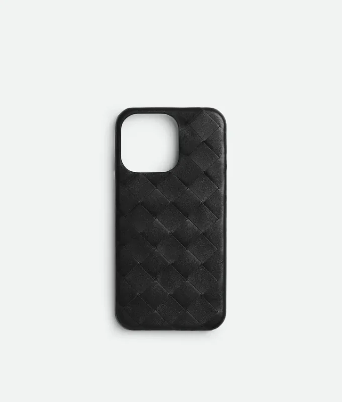 Intrecciato iPhone 16 Pro Foglio-fodral Intrecciato iPhone 16 Pro Foglio-fodral