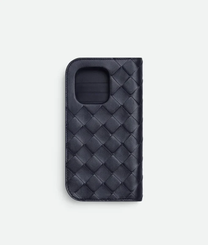 Intrecciato iPhone 16 Pro Foglio-fodral Intrecciato iPhone 16 Pro Foglio-fodral
